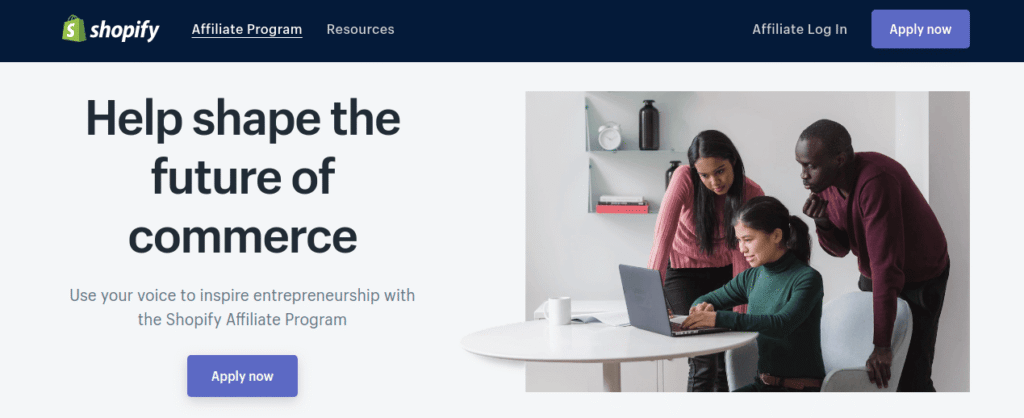 Best Affiliate Platform - Shopify